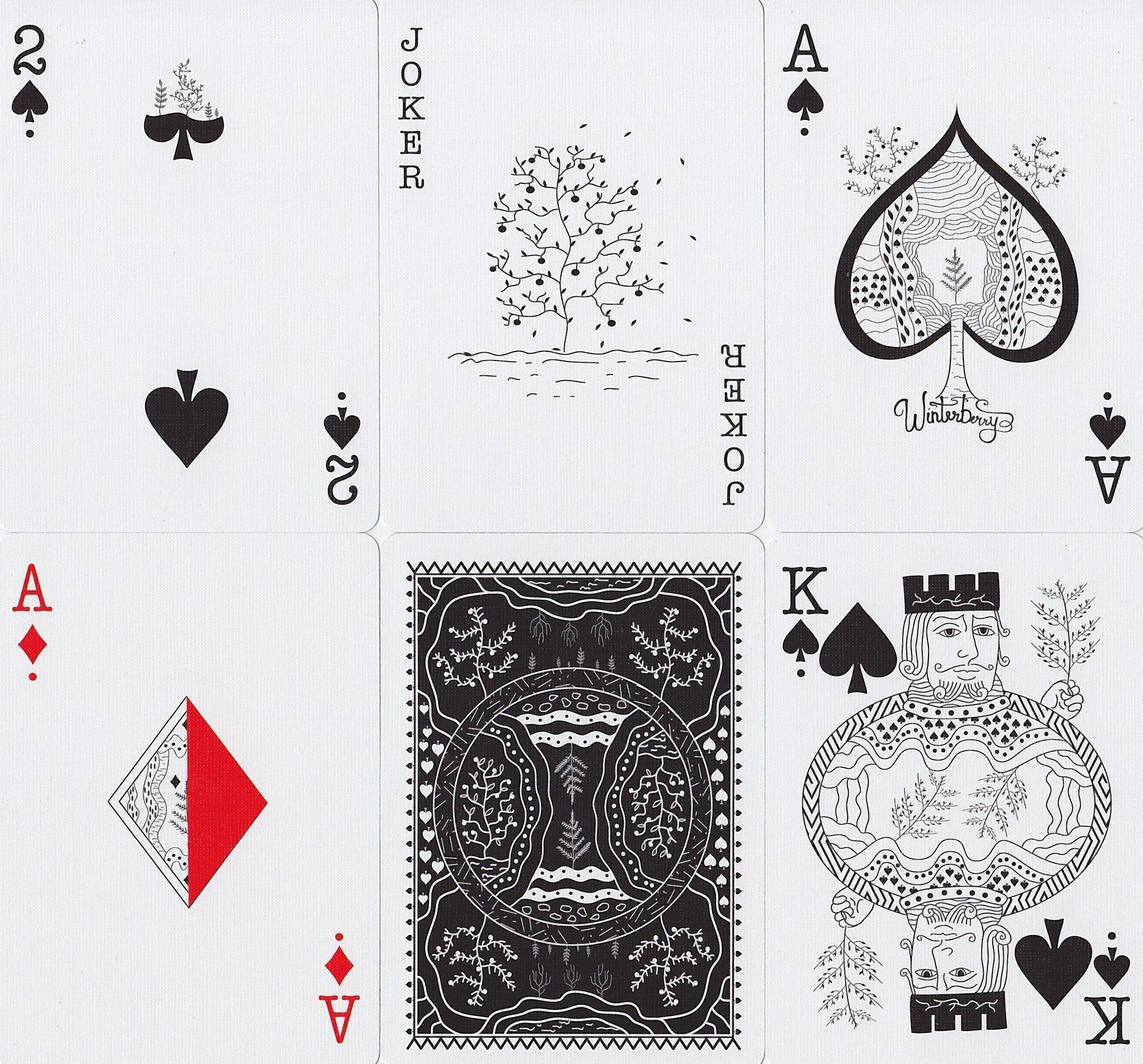 Winterberry Playing Cards by got magic?