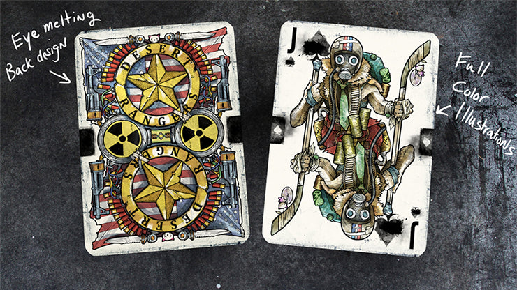Wasteland: Radioactive Playing Cards by Kings Wild Project