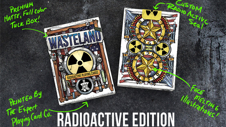 Wasteland: Radioactive Playing Cards by Kings Wild Project