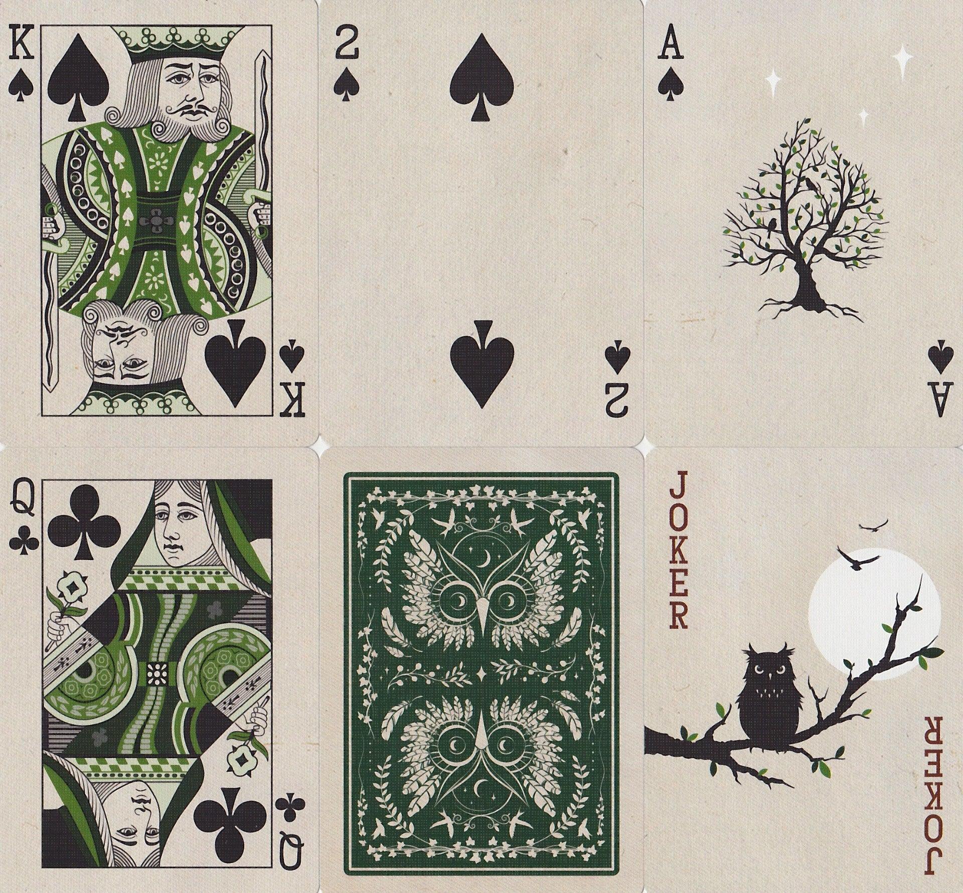 Woodlands Playing Cards by Penguin Magic