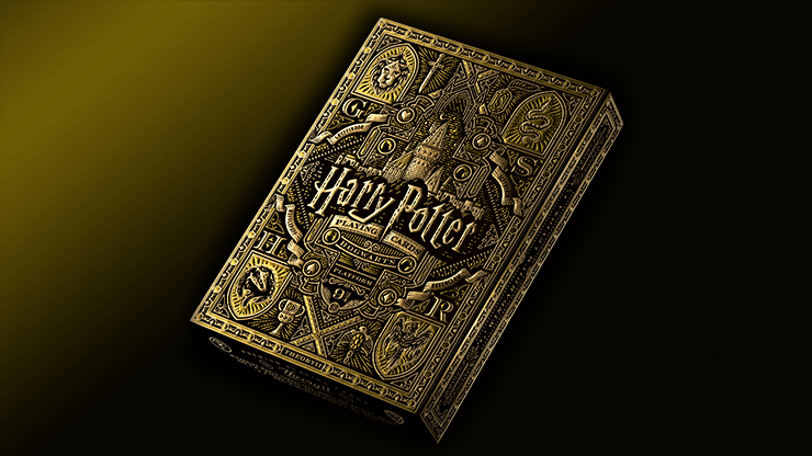 Harry Potter Playing Cards - Hufflepuff Playing Cards by Theory11