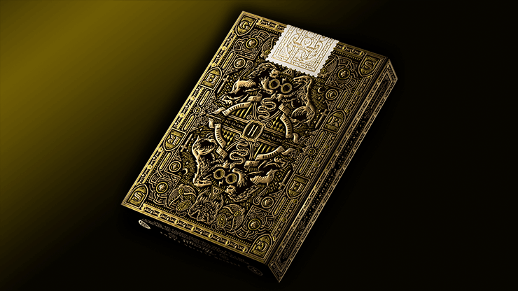 Harry Potter Playing Cards - Hufflepuff Playing Cards by Theory11