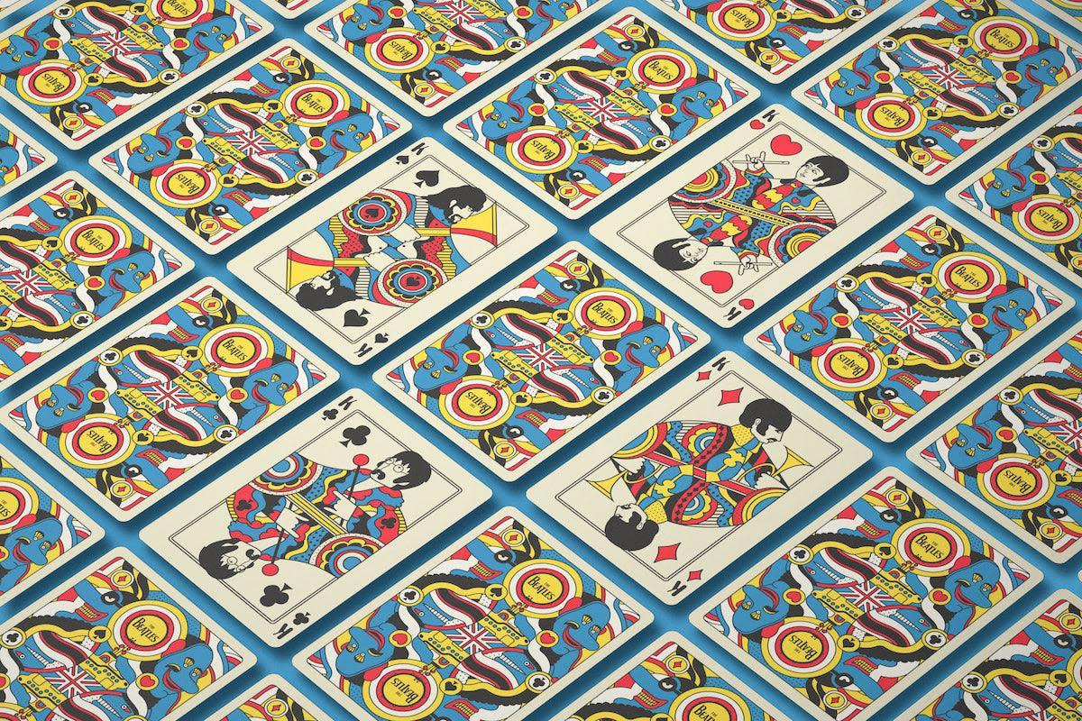 The Beatles Playing Cards - Yellow Submarine Playing Cards by Theory11