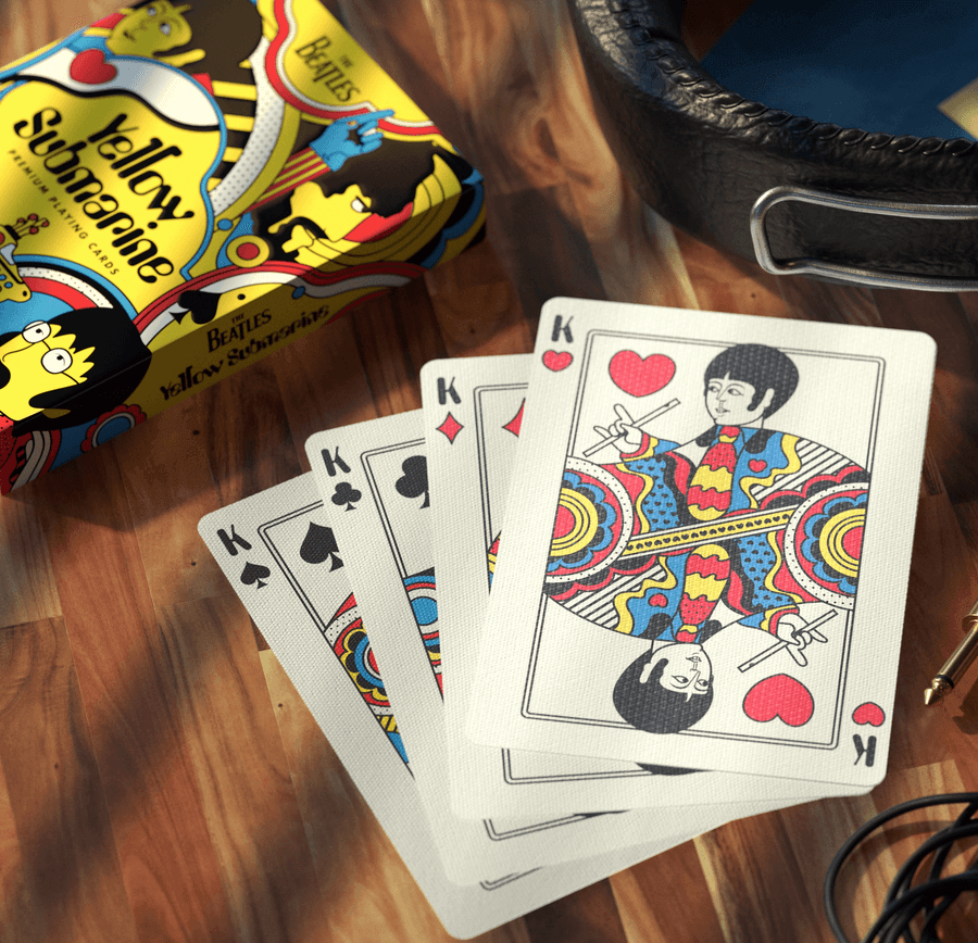 The Beatles Playing Cards - Yellow Submarine Playing Cards by Theory11