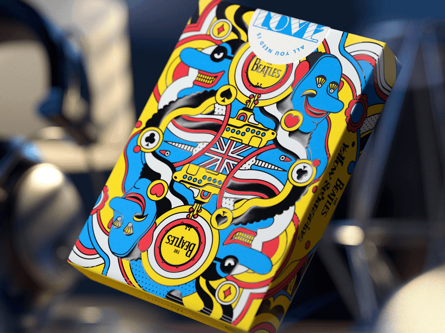 The Beatles Playing Cards - Yellow Submarine Playing Cards by Theory11